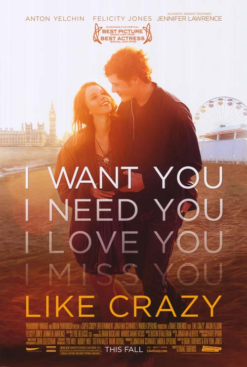 Like Crazy Exposes the Reality of Love