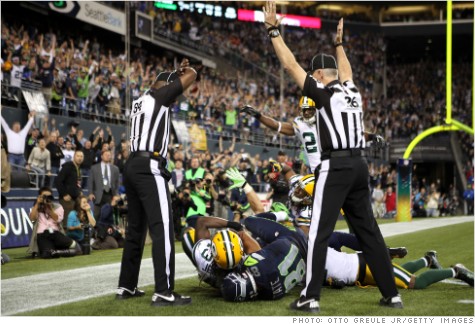 NFL starts season with replacement refs, questions