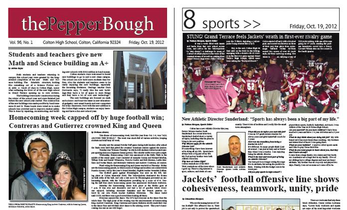 Pepper Bough first paper edition hits stands!