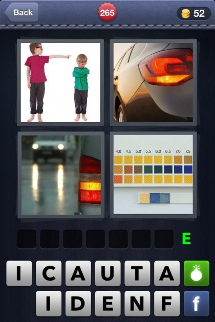 4 pic 1 word