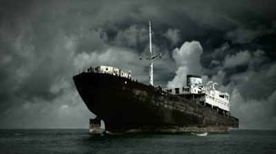 Ghost ships raise questions on the high seas