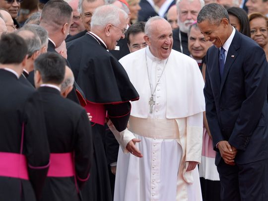 Pope visits the United States for the first time!