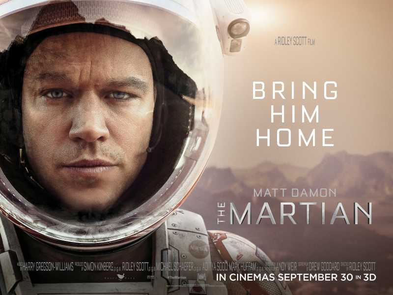 The Martian: this years best film (so far!)