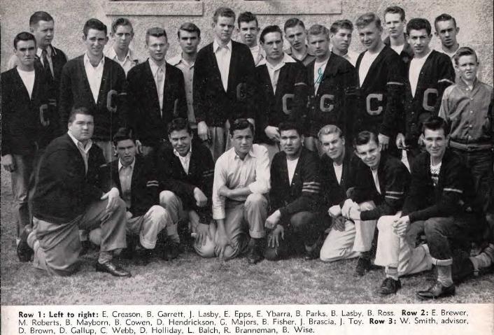 CHS yearbook photo from 1949