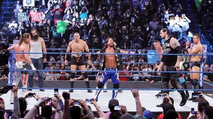 The Phenomenal AJ Styles makes his entrance in the Inland Empire.