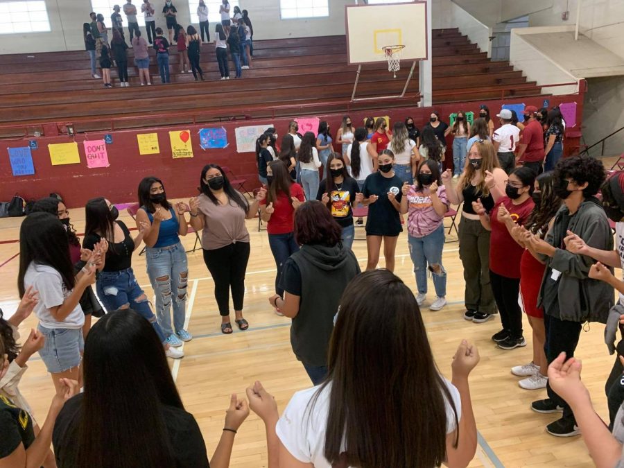 Students from ASB, Link Crew, and Renaissance joined together for a special Synergy event to build a stronger CHS leadership community.
