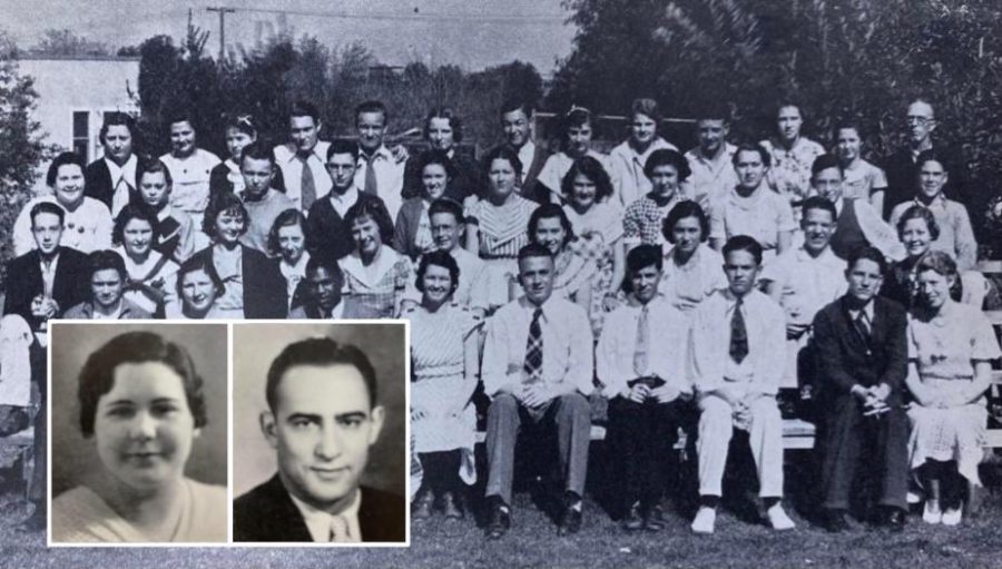 The Colton High Forensics (debate) team in 1934-35 was coached by champion debater Blossom Mills and veteran teacher J.A. Gillaspie. The team experienced great success that season.