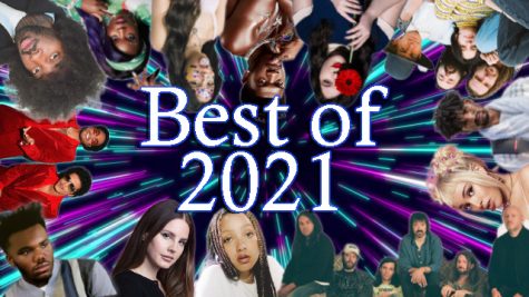 The Colton Vibe celebrates the best music in 2021, including from top, clockwise: Brent Faiyez, Yola, Olivia Rodrigo, Lil Nas X, Lucy Dacus, Big Thief, Mdou Moctar, Doja Cat, The War on Drugs, Pink Panthress, Lana Del Rey, Baby Keem, Silk Sonic, and more!