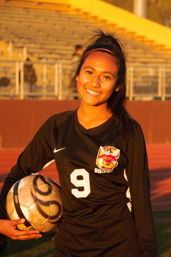 Melanie Bravo has been playing soccer for 10 years, but strives to keep learning the game.