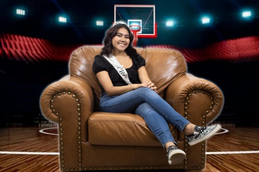 Reyna Chavez brings the resilience and tenacity she showed on the basketball court to her campaign for Prom Queen.