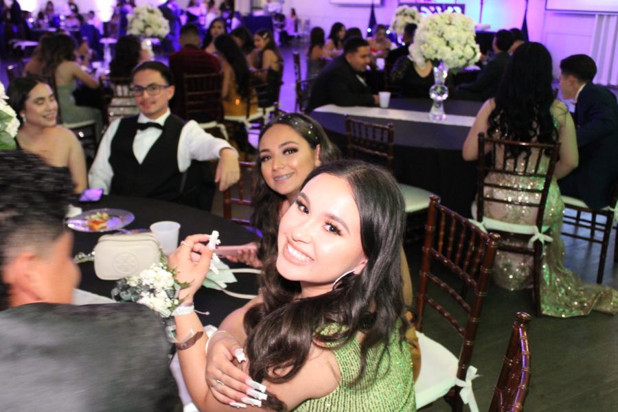 The 2022 Prom was the social event of the season for Colton High School students like Savanah Garcia and Leiloni Zesati.