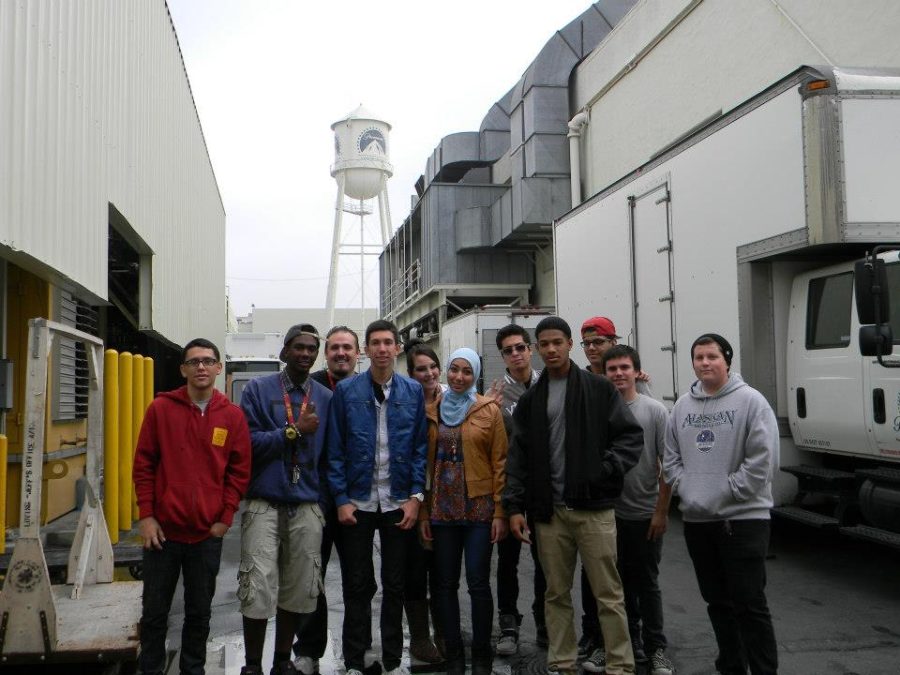 CHS students traveled to Paramount Studios in Dec. 2012 to learn about movie history.