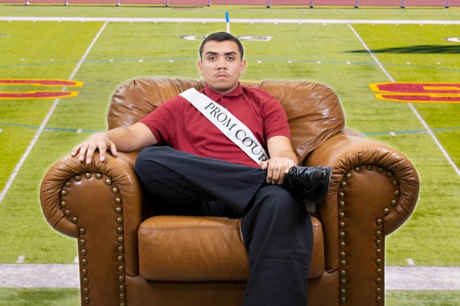 Jacob Ramos is approaching his campaign for Prom King like everything else . . . with determination and grit.
