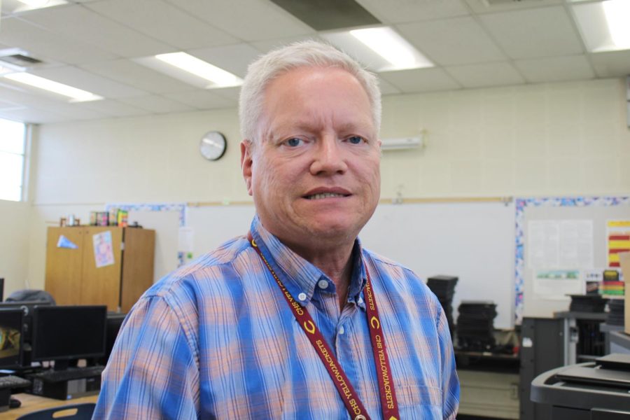 Michael Franks serves Colton High as its Computer Lab Instructional Assistant. He cares deeply about students' education: 