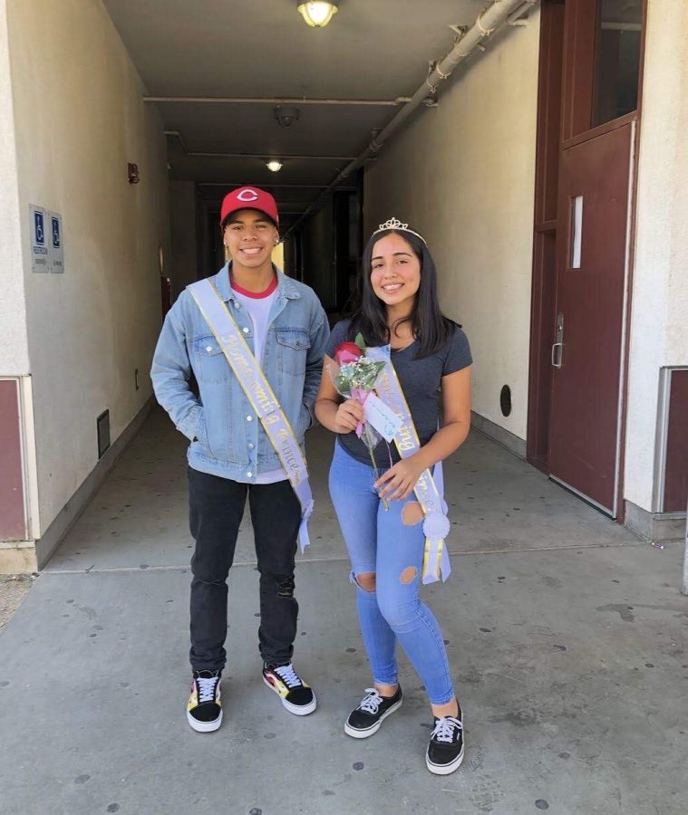 Gabriel Aparicio and Denise Diaz were named Freshman Prince and Princess back in 2019,