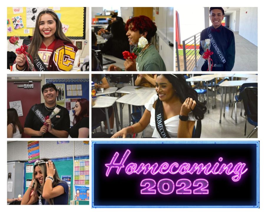 This morning, several seniors were selected to the 2022 Homecoming Court.