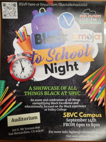 On Sept. 14, SBVC is hosting their first annual Black to School Night to provide resources to incoming Black students.