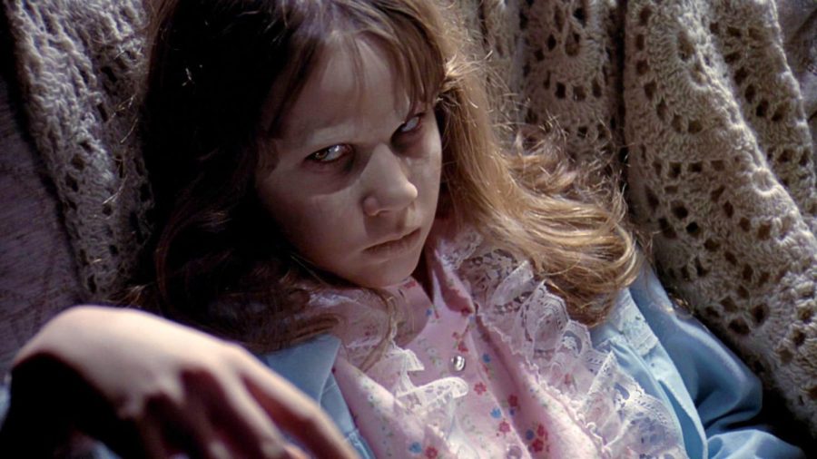 6. The Exorcist (1973)

The 1973 hit horror film “The Exorcist” is ground zero for movies about demonic possession. The physical reactions this movie causes are not the only thing that makes this a must-watch movie; its the fact that this movie got as much disturbing content on screen and somehow managed to only earn an R rating. As Regan’s possessed head did a full 180 on her body, as she spider walked down stairs, as she used a crucifix for things no crucifix should be used for, and as priests fight for innocent life, people ran for the exits. Many still do. —K. Garcia
