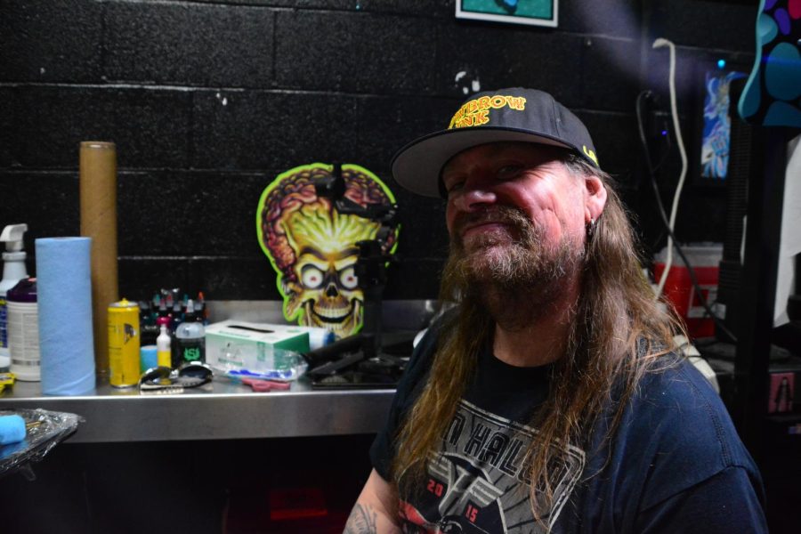 Jason Greeley, Class of 1990, is owner of Lowbrow Ink in Grand Terrace. He has been leaving his mark on people for the last 30 years.