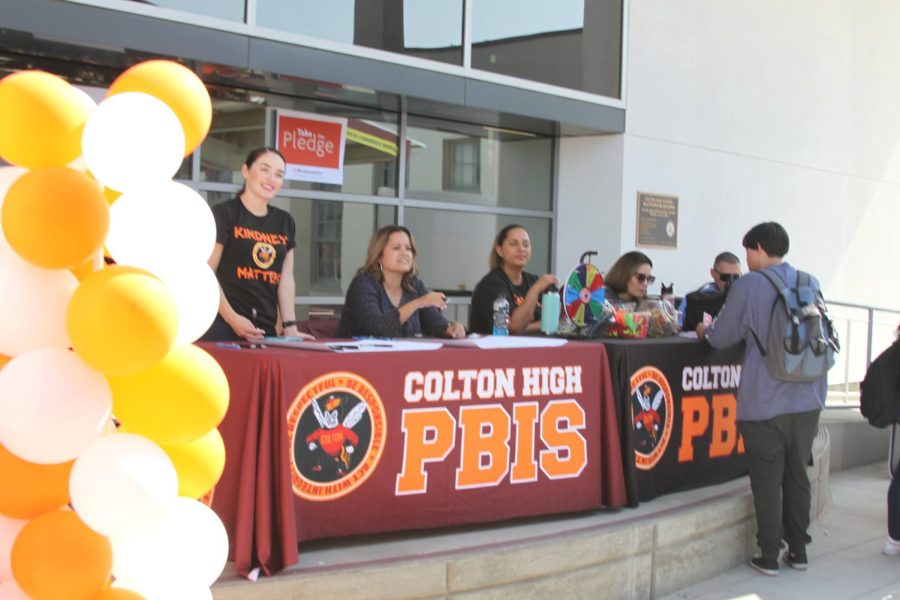 During the week of Oct. 17-21, Colton High hosted Unity Week Events in front of the Rivera.