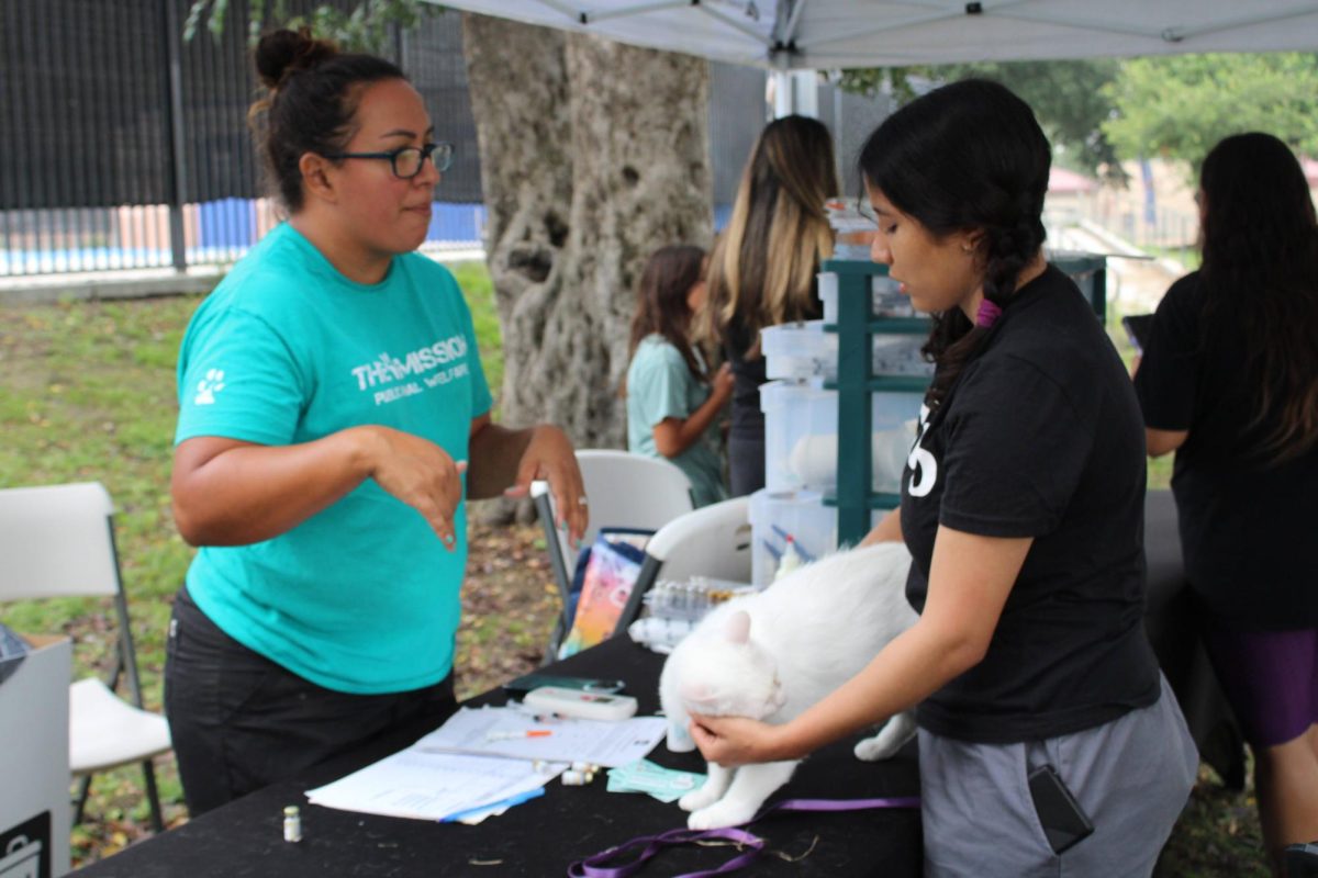 Free microchipping, vaccinations, and deworming were offered to all pets.