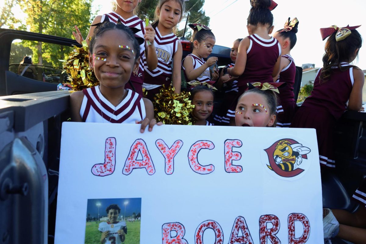The Micro Yellowjackets were out in full force during the parade, celebrating the life of Jayce Board, who was tragically taken from us in September. The Colton community has rallied around Jayces family and shown the fullness of their compassion and beauty of spirit.