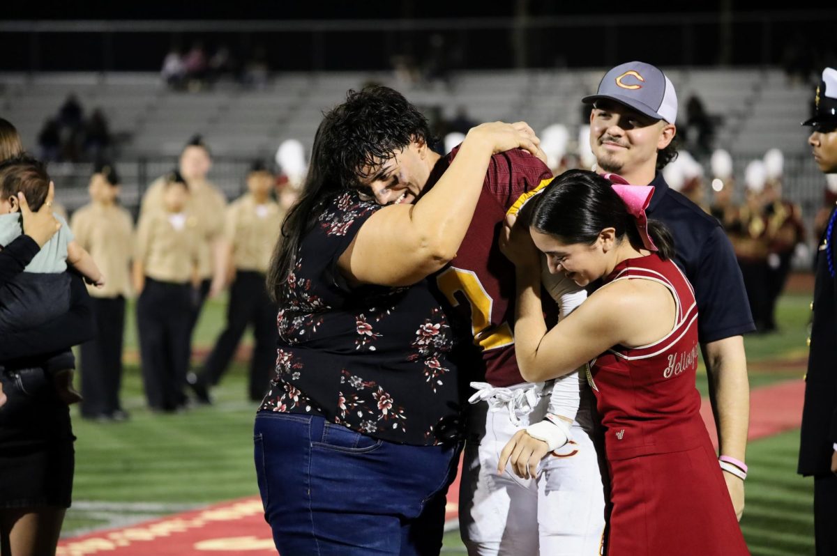 Victory is sweet for James Gonzales as his family embraces him when they learn he is the 2023 Homecoming King.