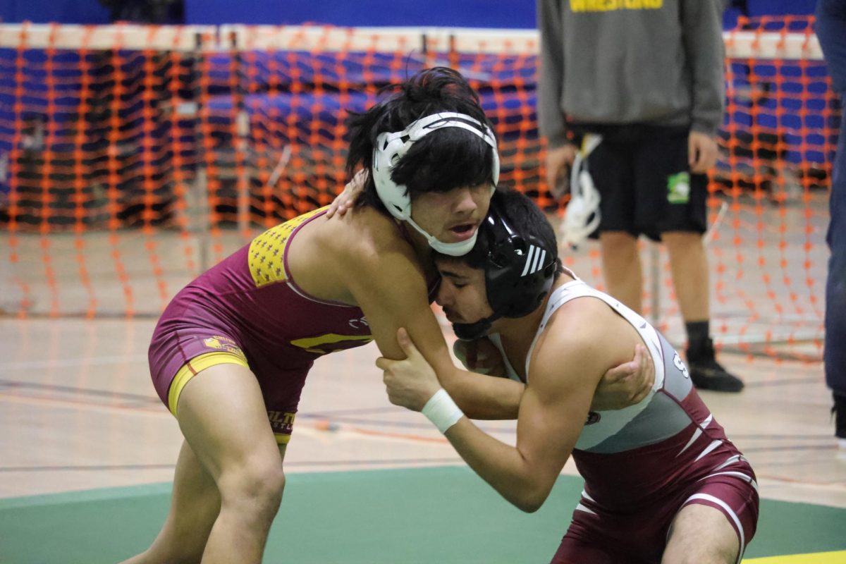 Elias Velasquez drew a tough opponent from Fontana in the first round of league finals.