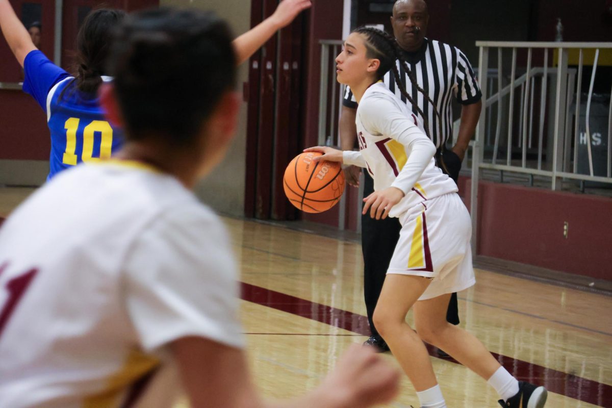 With Savannah Govea in foul trouble in the second half, Zoey Espinos number was called to lead the team as point guard. She was more than up for the challenge. I was really trying to keep the flow with the rest of the team, keep them calm, Espino said. I was really trying to spread it around.