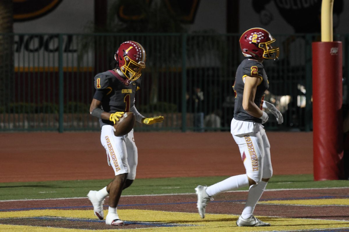 Kalvin Leon deserved the opportunity to dance a little after catching his second touchdown on the night. The junior receiver finished with 88 yards, including a 53 yard touchdown reception.