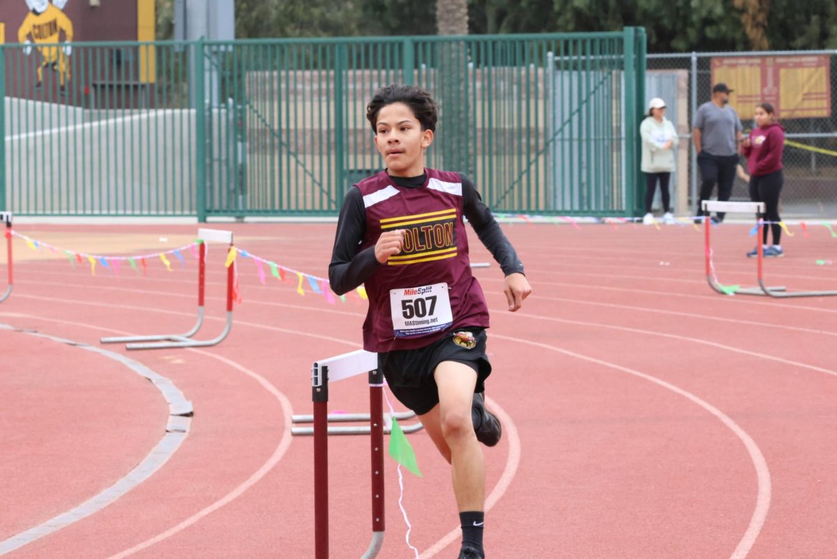 Sebastian Carlos, in his first season, qualified for CIF in cross country at the league finals on Nov. 2. He led the boys team to a qualifying bid in CIF as a unit.