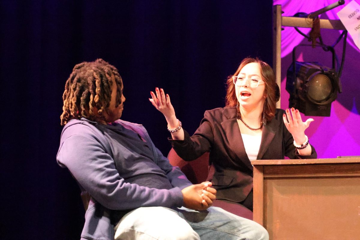 Mardell Jones (left) and Melissa Walker (right) play a casting director and her assistant in "Bad Auditions for Bad Actors."