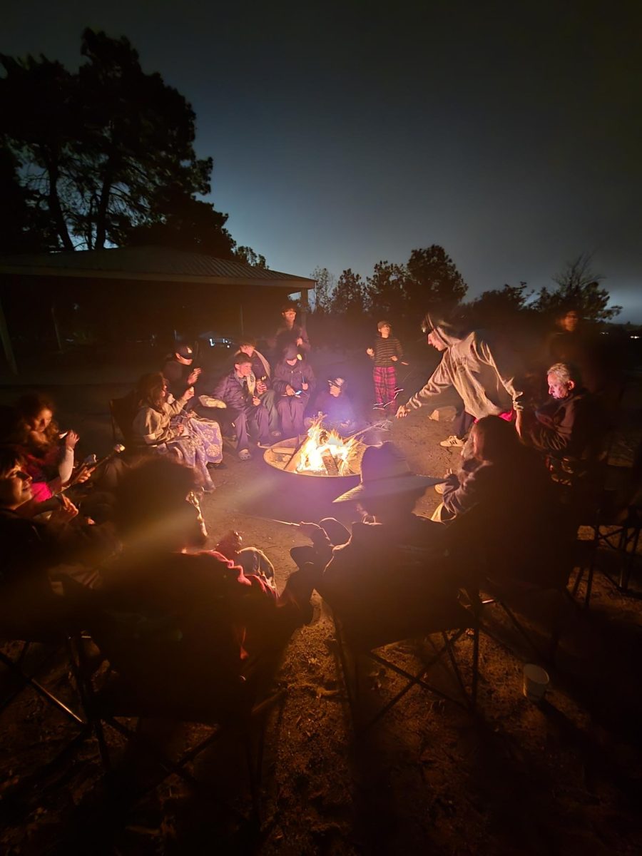 On Saturday night, May 3, the team stayed late to enjoy a campout at Yucaipa Regional.