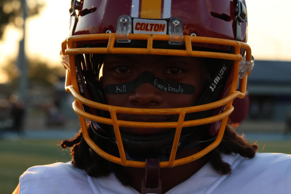 Several players wrote messages on their eye black for the game, including receiver Kalvin Leon. His message was "Kill Everybody." He explained: "It means make every play. Don't kill just one person. Kill everybody."