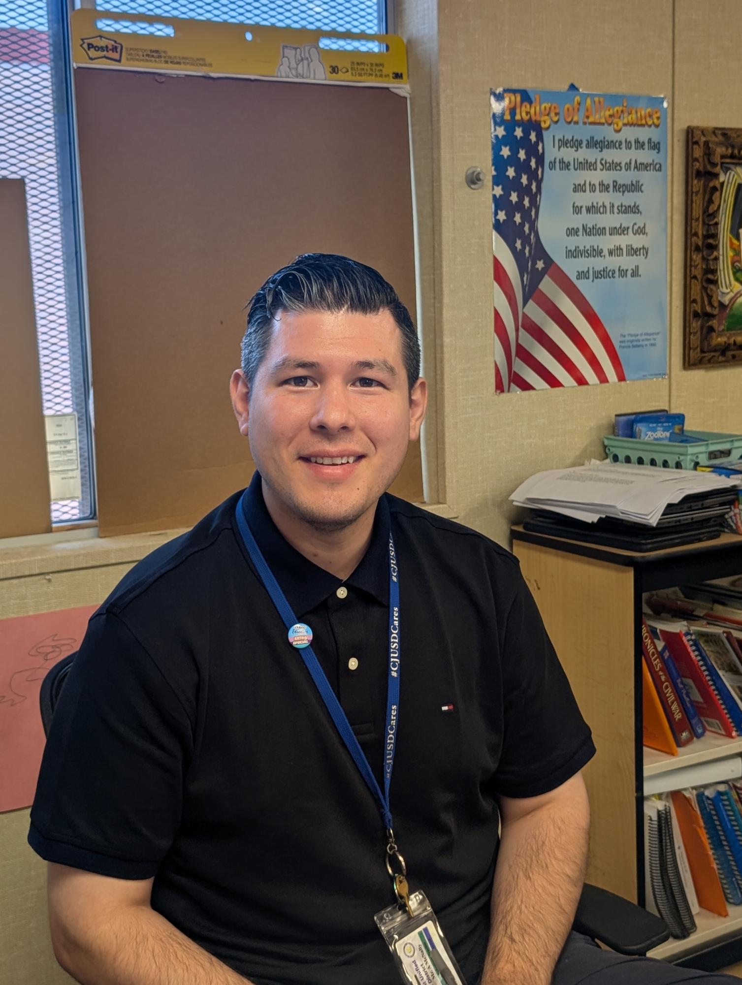 Abraham McNally, CHS Social Science/Link Crew teacher
