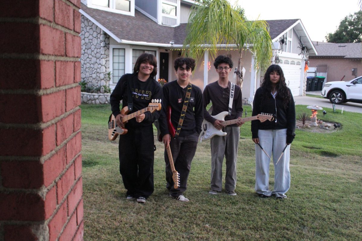 (From left to right) Jesse Ayala, Dorian Rodriguez, Daniel "Rocky" Rodriguez, Kaylee Ortiz Lemus