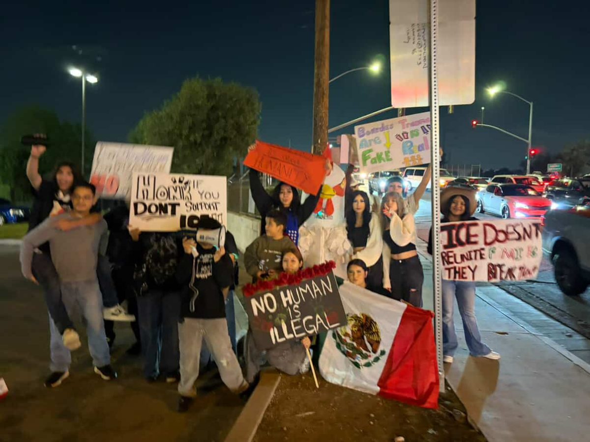 Group of CHS protestors continued their efforts to oppose ICE activity in a coordinated effort on Jan. 23.