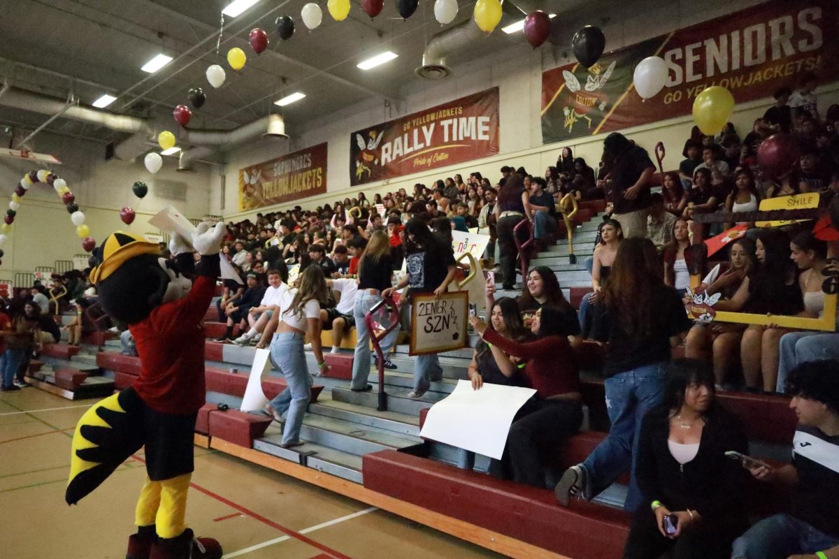 The bleachers in the northwest side of the Hubbs Gym--the Sophomore section--are currently in repair, postponing the upcoming Winter Pep Rally.
