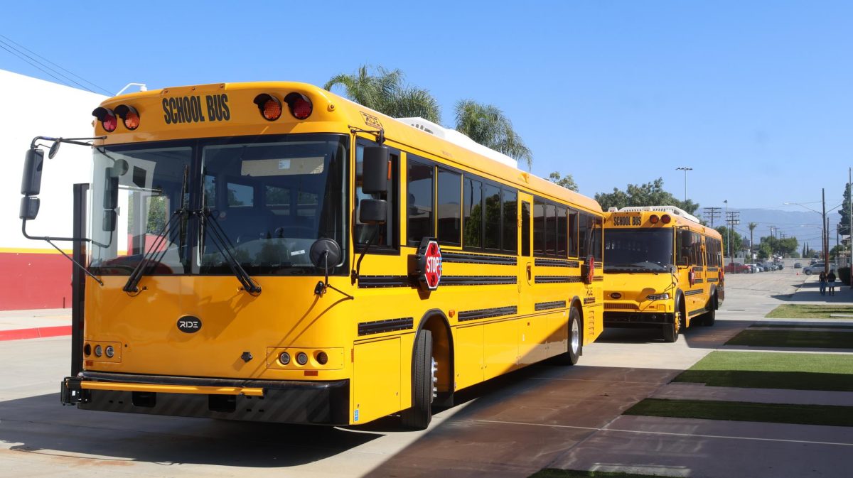 The RIDE Creator model buses featured heavily on DC Lane at the annual Community Cabinet event. Next year, these buses will be taking students to and from school.